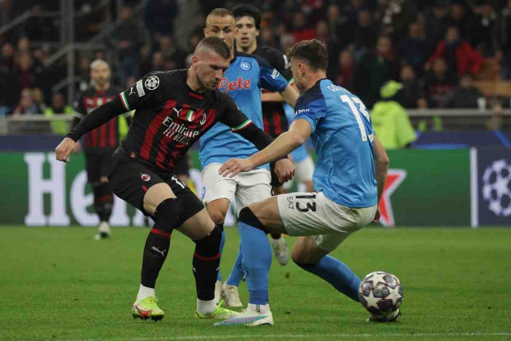 Milan-Napoli combinazioni