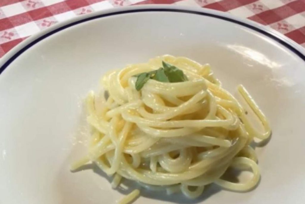 Pasta in bianco